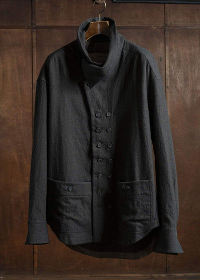 ZIGGY CHEN 0M2530742 HIGH NECK SHIRT JACKET 55