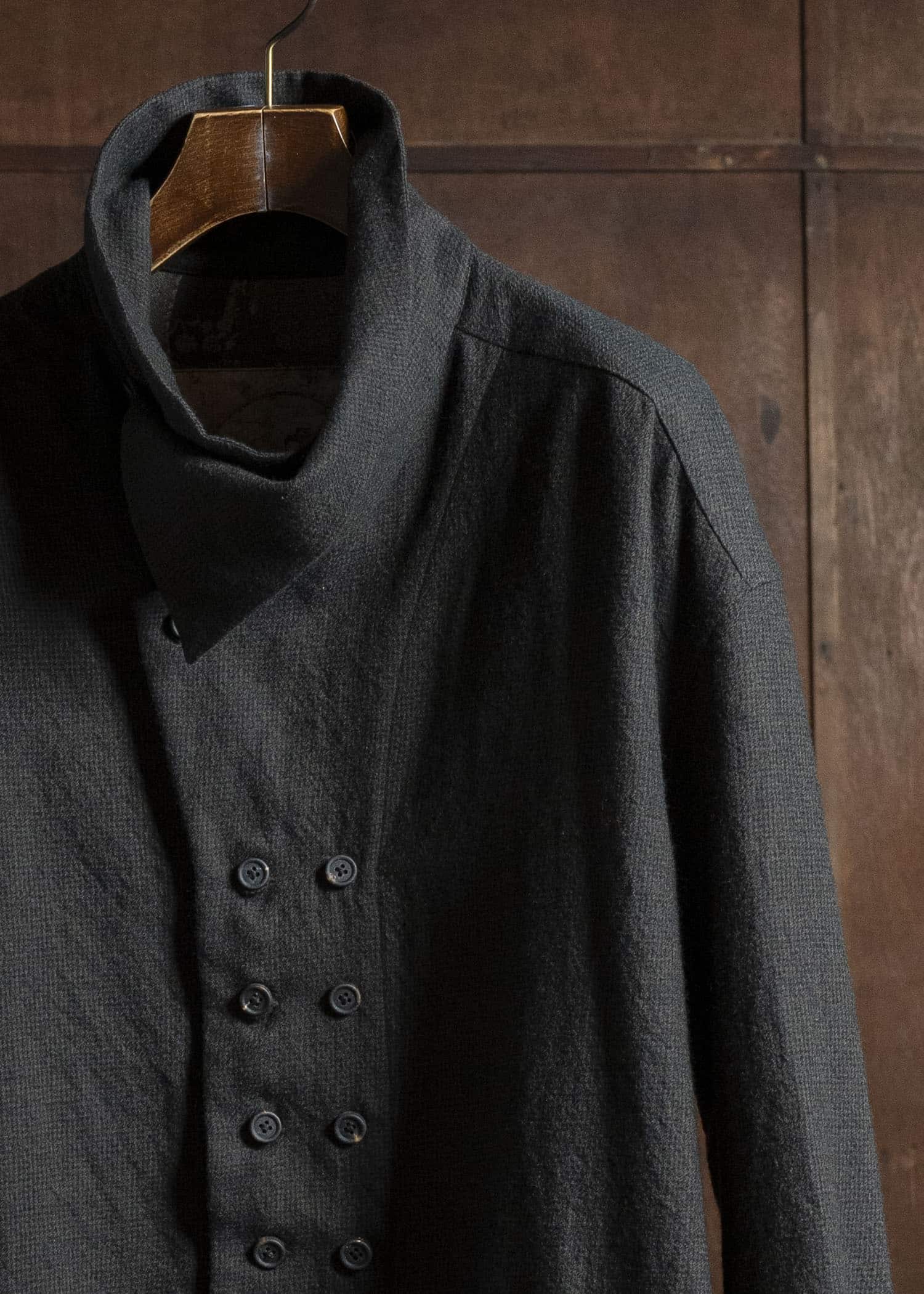 ZIGGY CHEN 0M2530742 HIGH NECK SHIRT JACKET 55