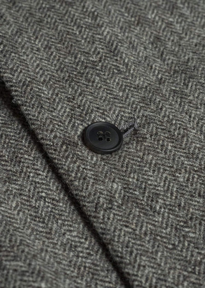 unkruid pickers shirt grey herringbone fine loden