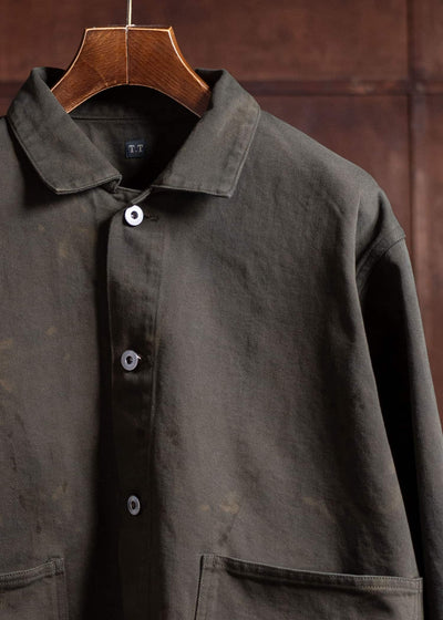 Taiga Takahashi Coverall Jacket Mix Green Lot.303 – VISION OF FASHION