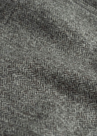 unkruid pickers shirt grey herringbone fine loden