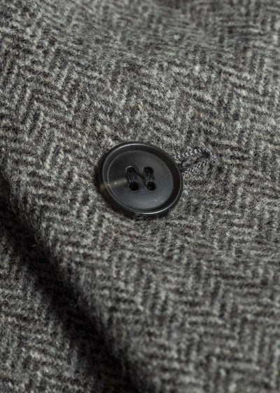 unkruid early mornig grey herringbone fine loden