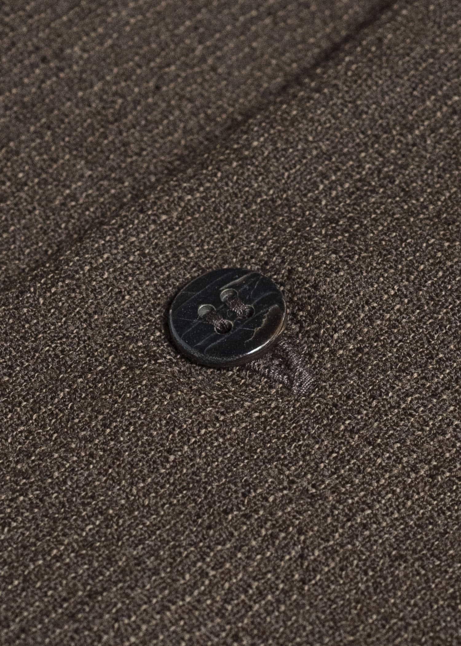 Jurgen Lehl ウール平薄手布帛シャツ JO554FBM653 #95:焦茶