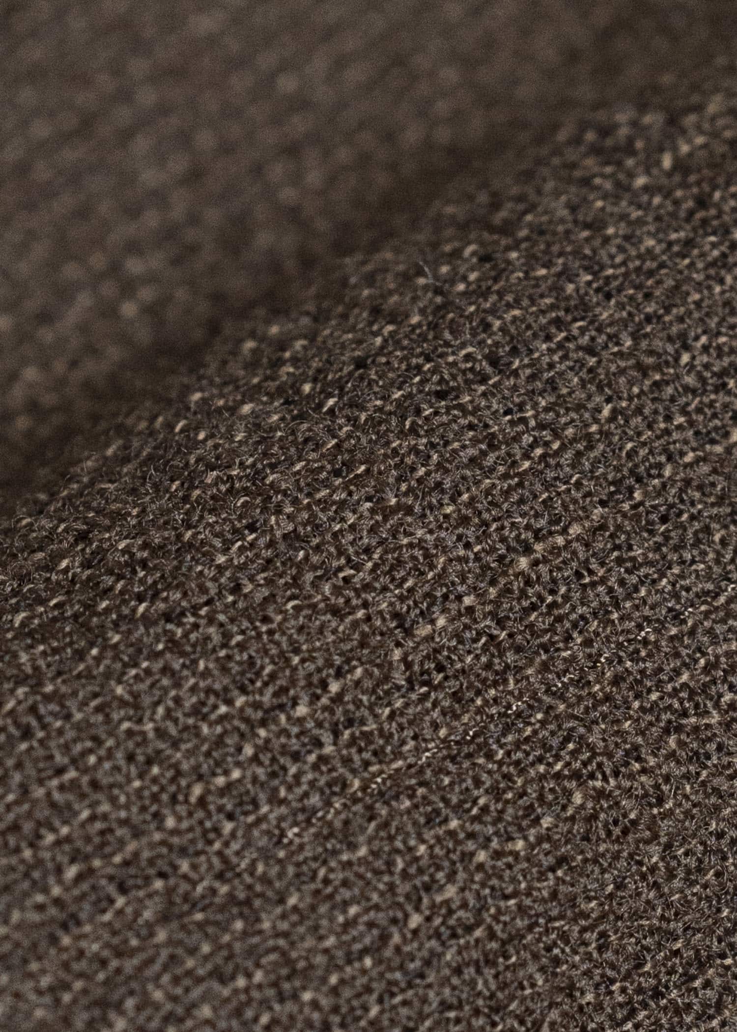 Jurgen Lehl ウール平薄手布帛シャツ JO554FBM653 #95:焦茶