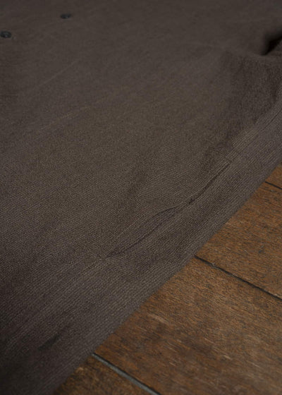 Jurgen Lehl Wool Thin Fabric Shirt JO554FBM653 #95: Dark Brown