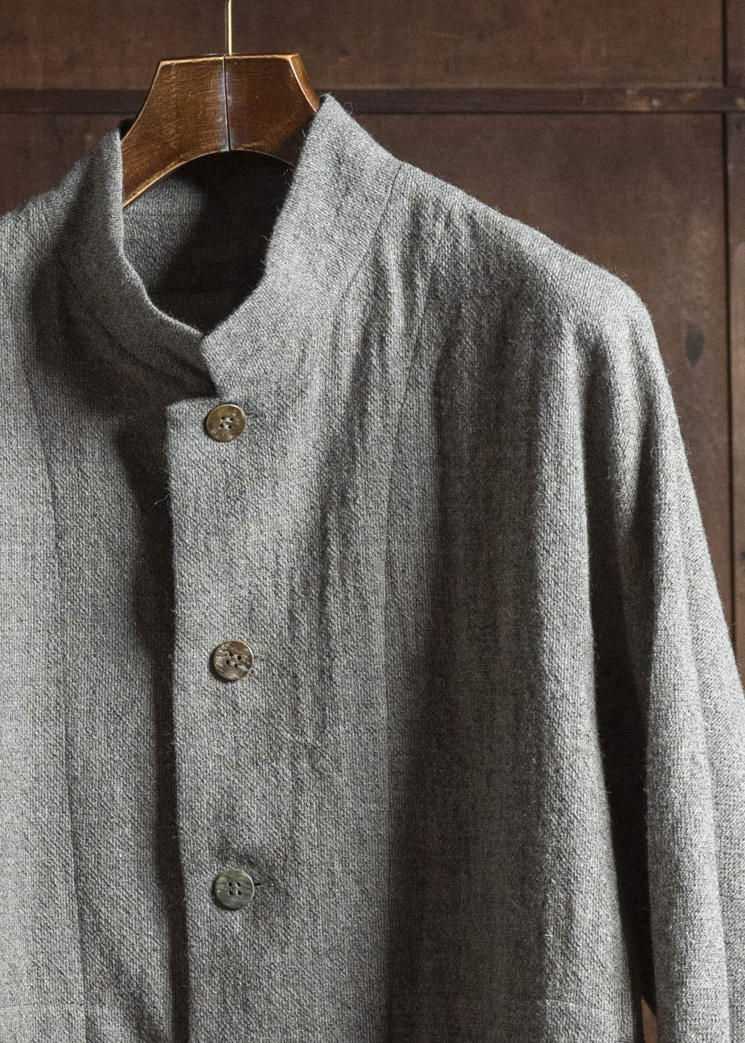 Jurgen Lehl Baby Alpaca Wool Jacket JO554FJM672 #15: Gray