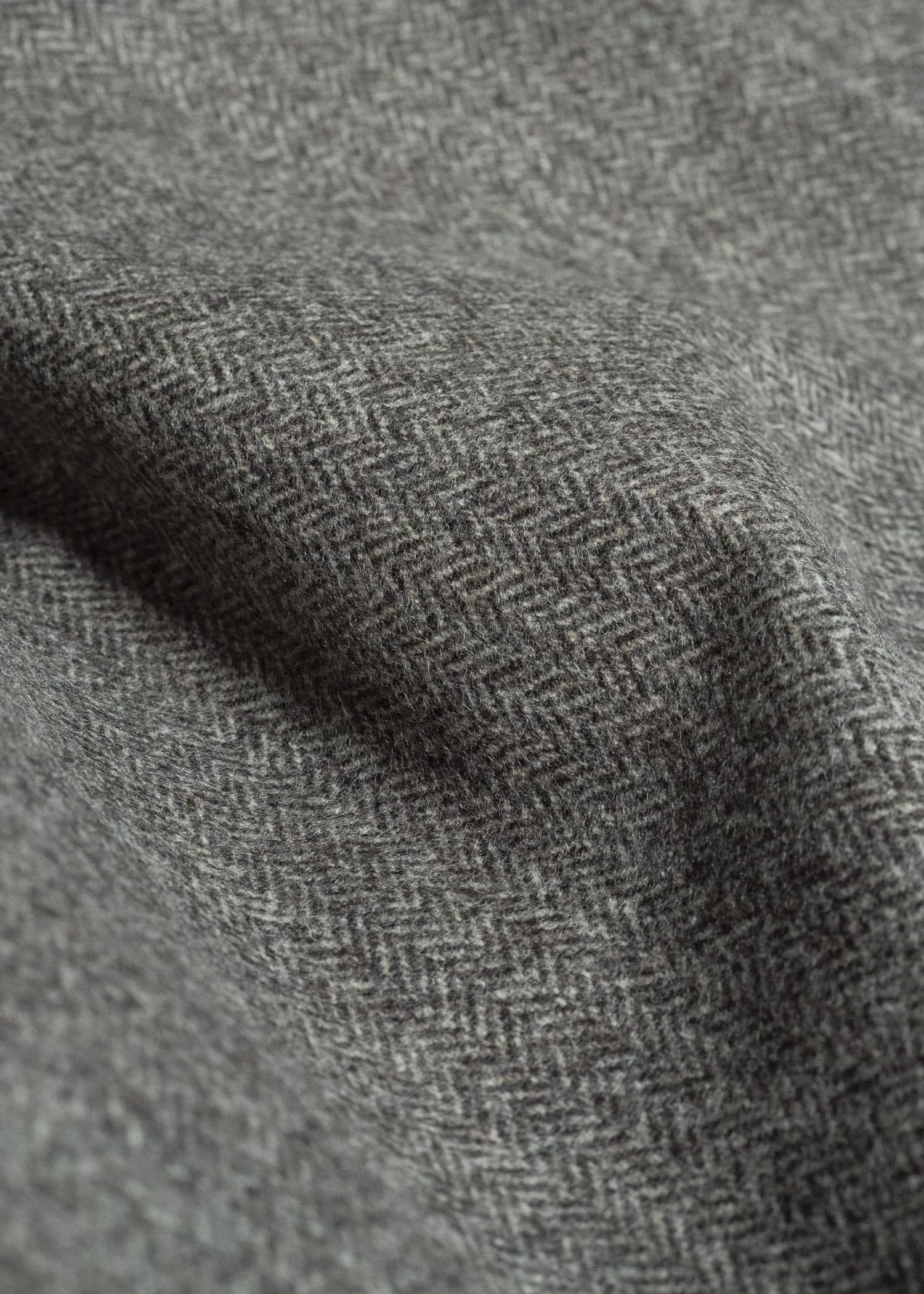unkruid new baggy grey herringbone fine loden
