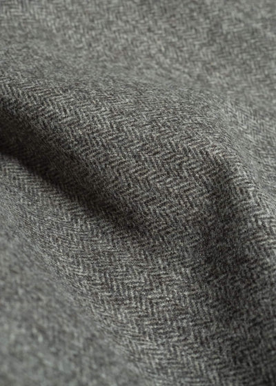 unkruid new baggy grey herringbone fine loden