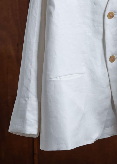 ZIIIN CARDIGAN JACKET OFFWHITE