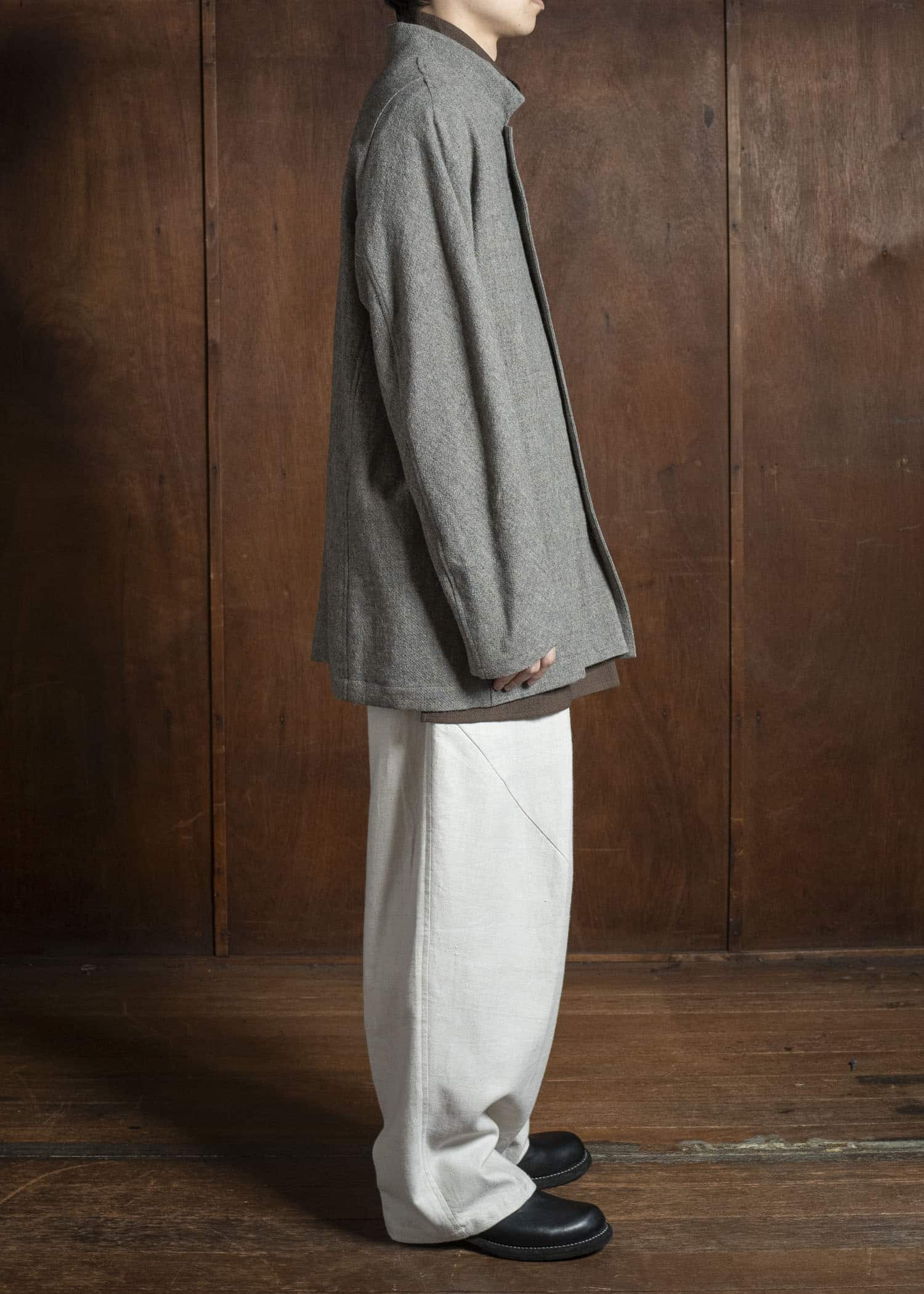 Jurgen Lehl スパイラルニットジャケット Jurgen Lehl ベビーアルパカウールジャケット JO554FJM672 #15