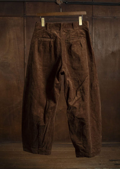 unkruid new baggy brown heavy corduroy