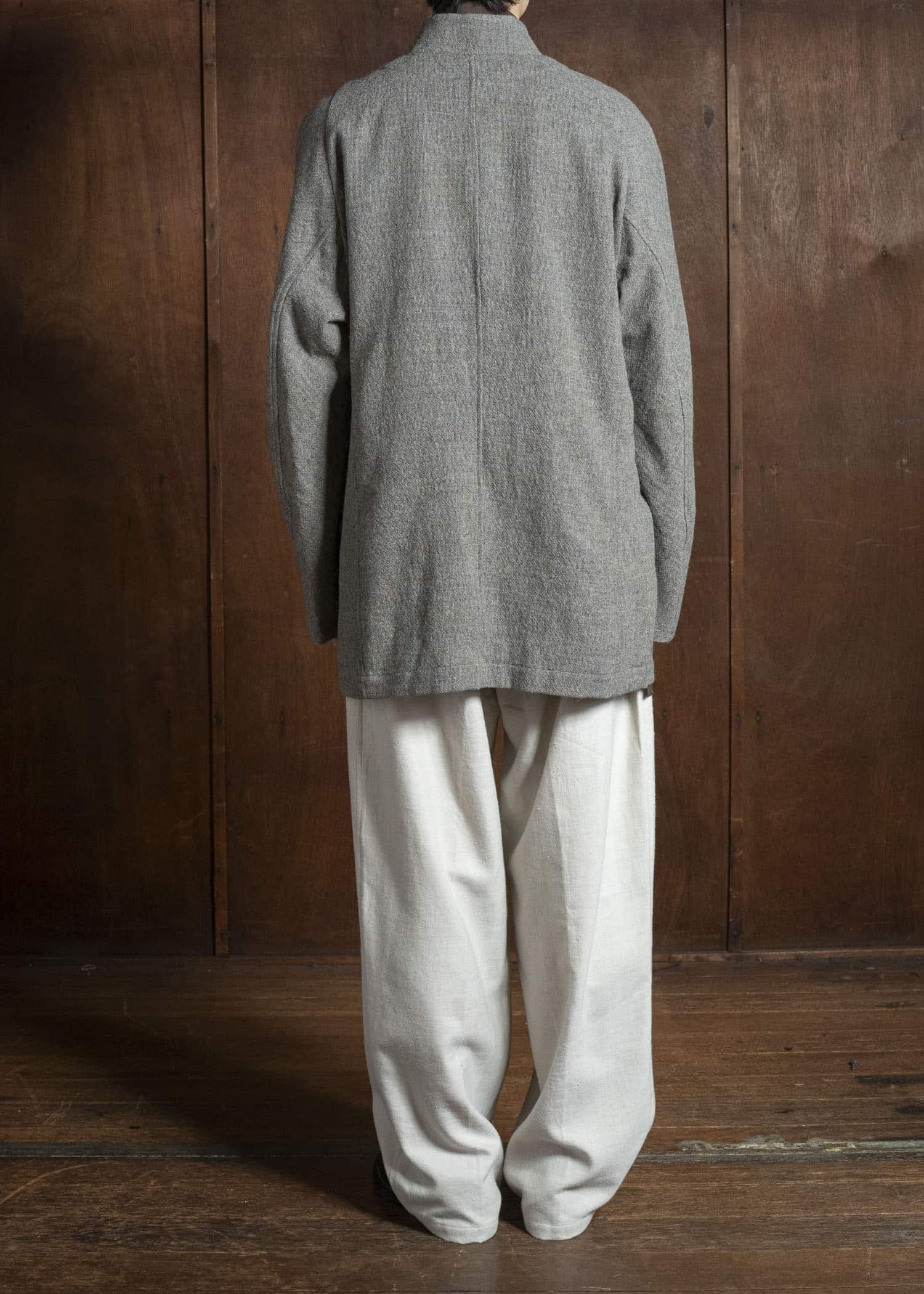 Jurgen Lehl Baby Alpaca Wool Jacket JO554FJM672 #15: Gray