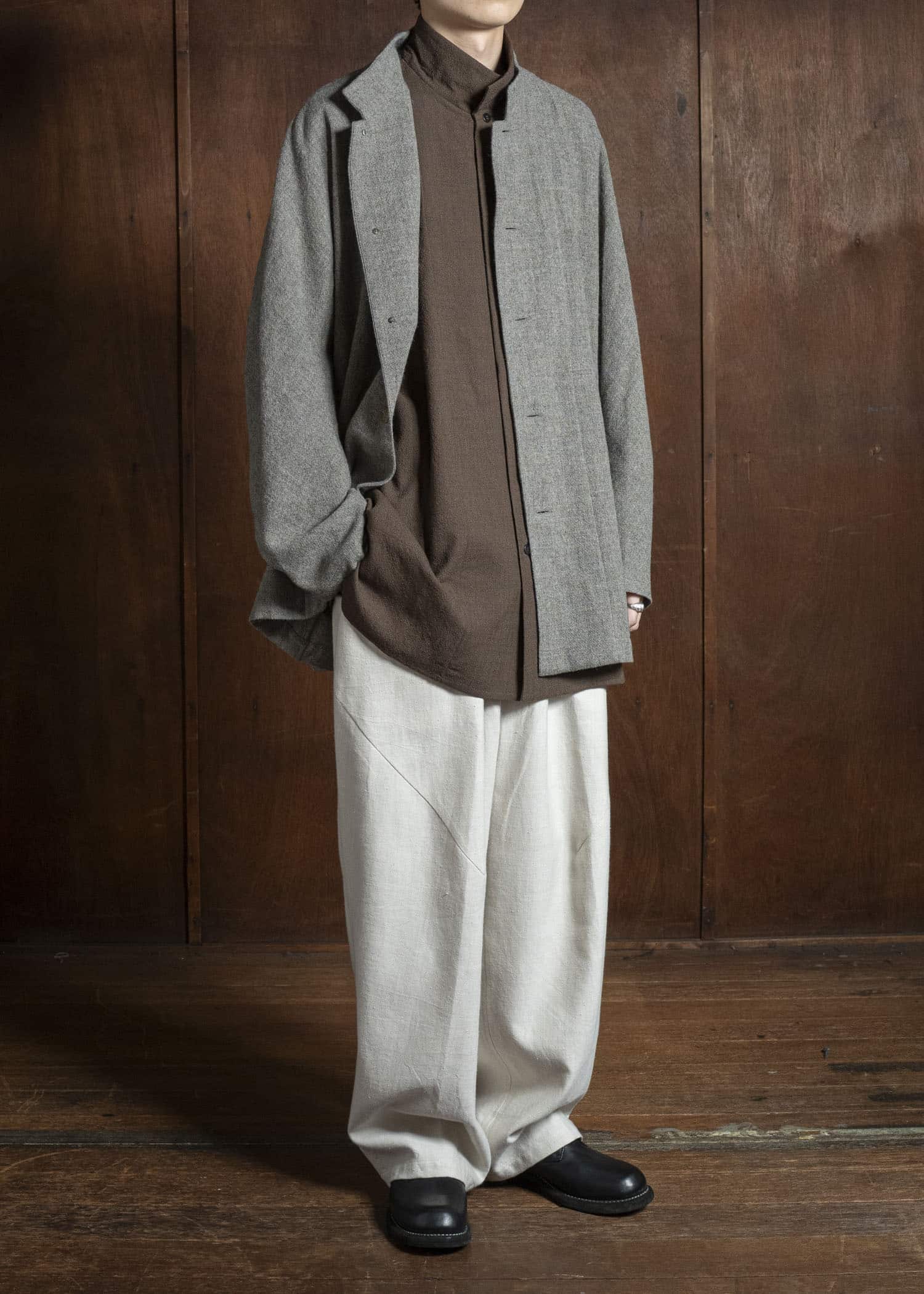 Jurgen Lehl ベビーアルパカウールジャケット JO554FJM672 #15