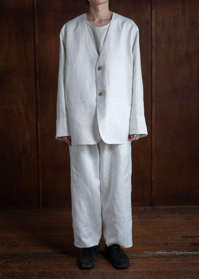 ZIIIN CARDIGAN JACKET OFFWHITE