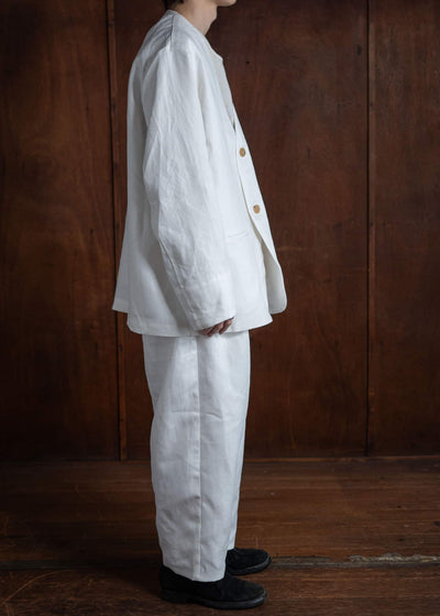 ZIIIN CARDIGAN JACKET OFFWHITE