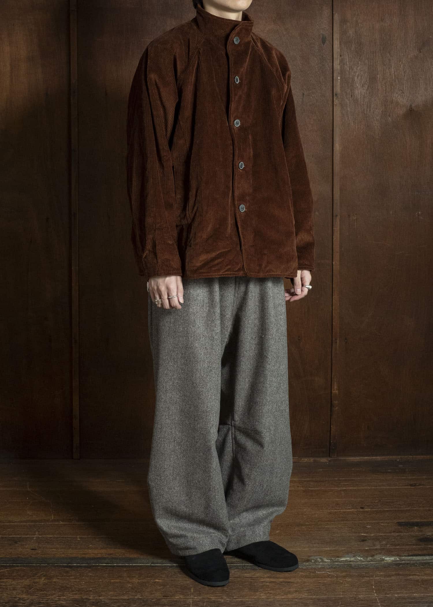 unkruid late night brown heavy corduroy