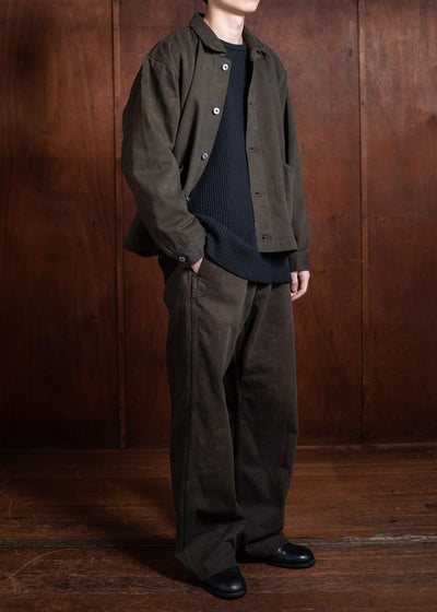 Taiga Takahashi Engineer Trousers Mix Green Lot.202