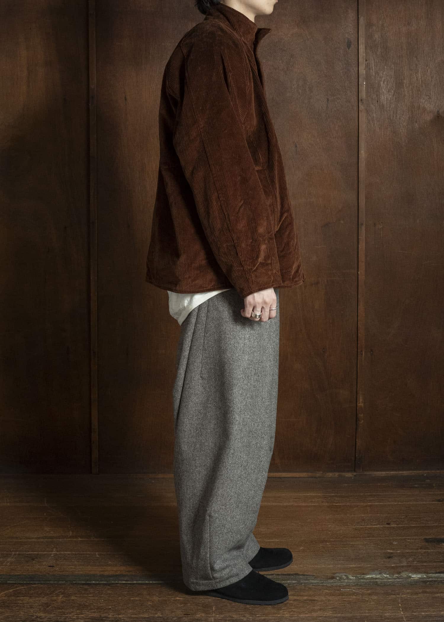 unkruid late night brown heavy corduroy
