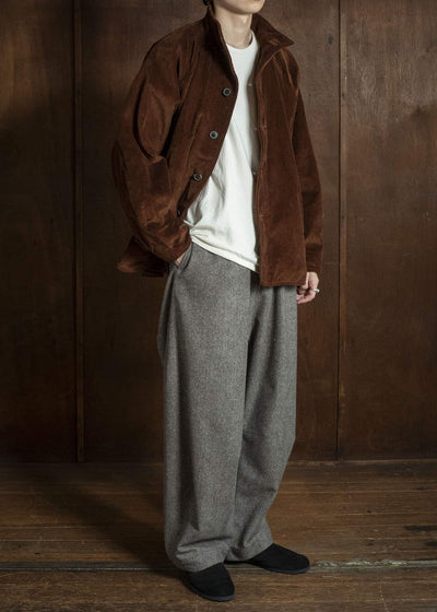 unkruid late night brown heavy corduroy