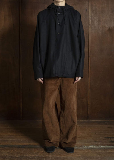 unkruid five pockets brown heavy corduroy