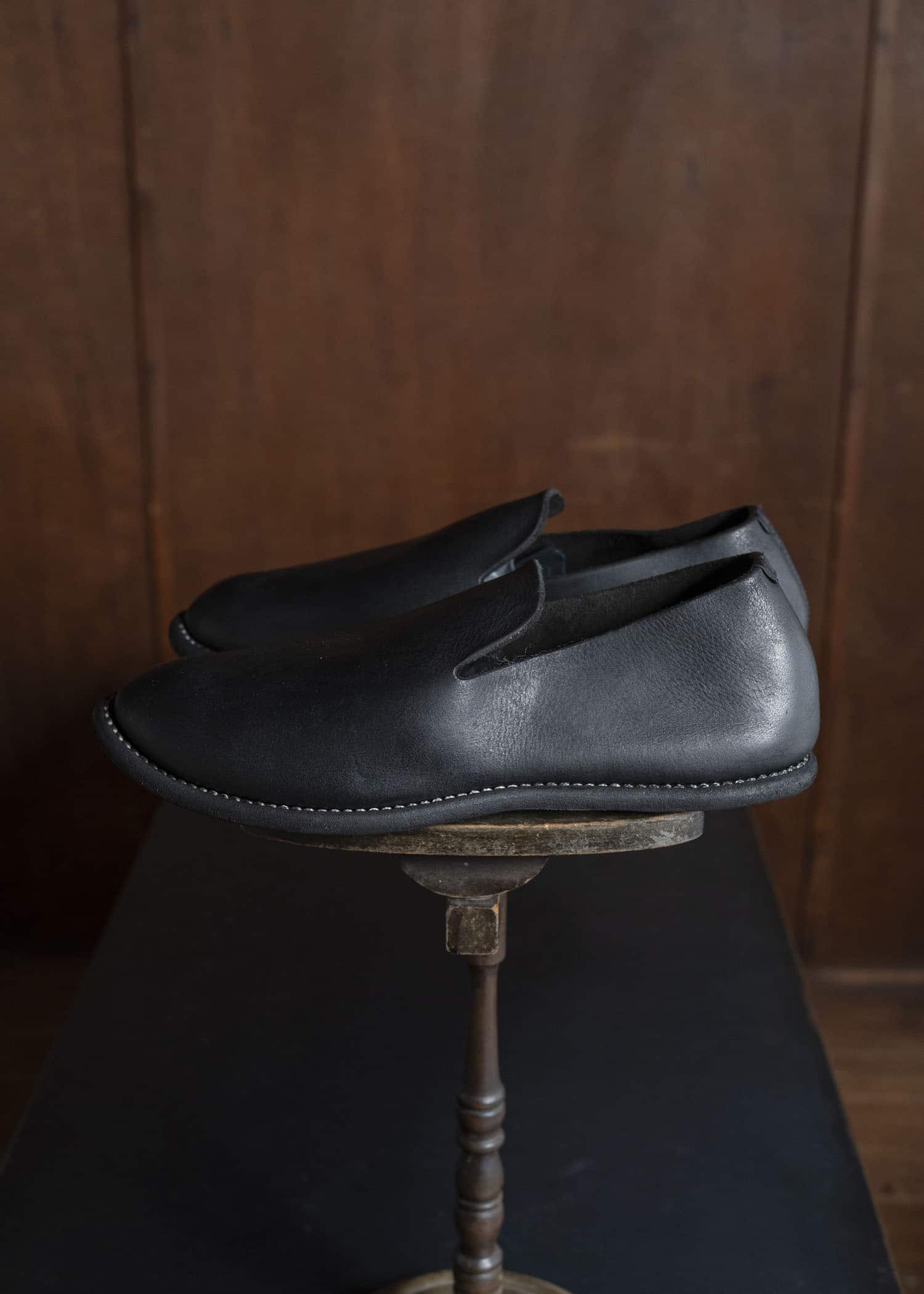 GUIDI E28 SLIP ON BLKT