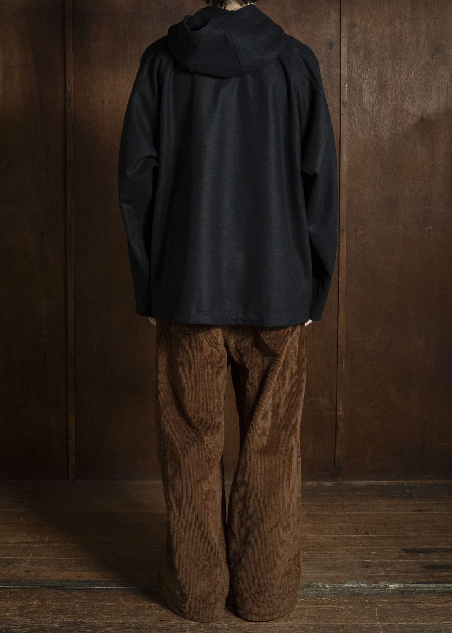 unkruid five pockets brown heavy corduroy