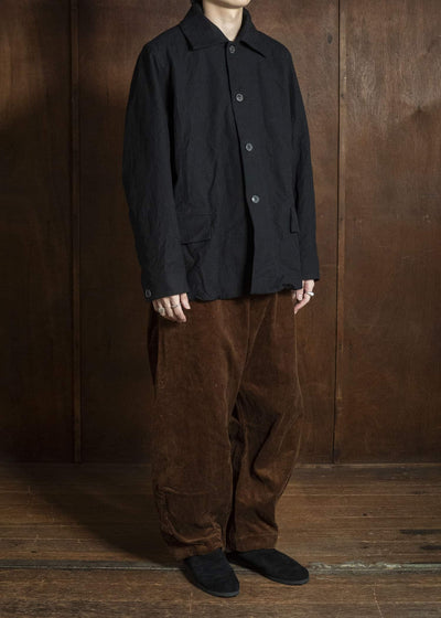 unkruid new baggy brown heavy corduroy