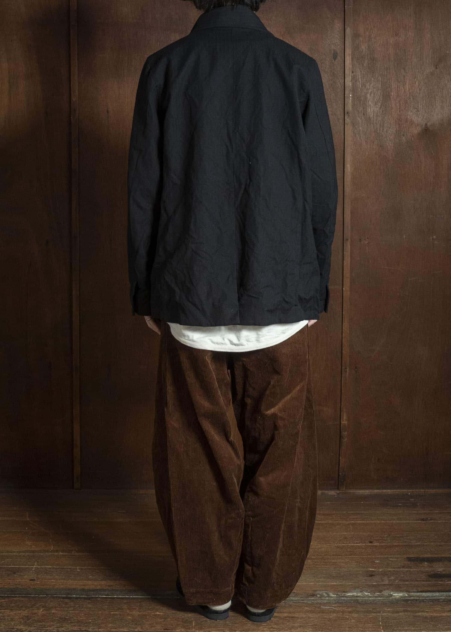 unkruid new baggy brown heavy corduroy