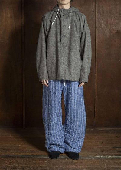 unkruid early mornig grey herringbone fine loden