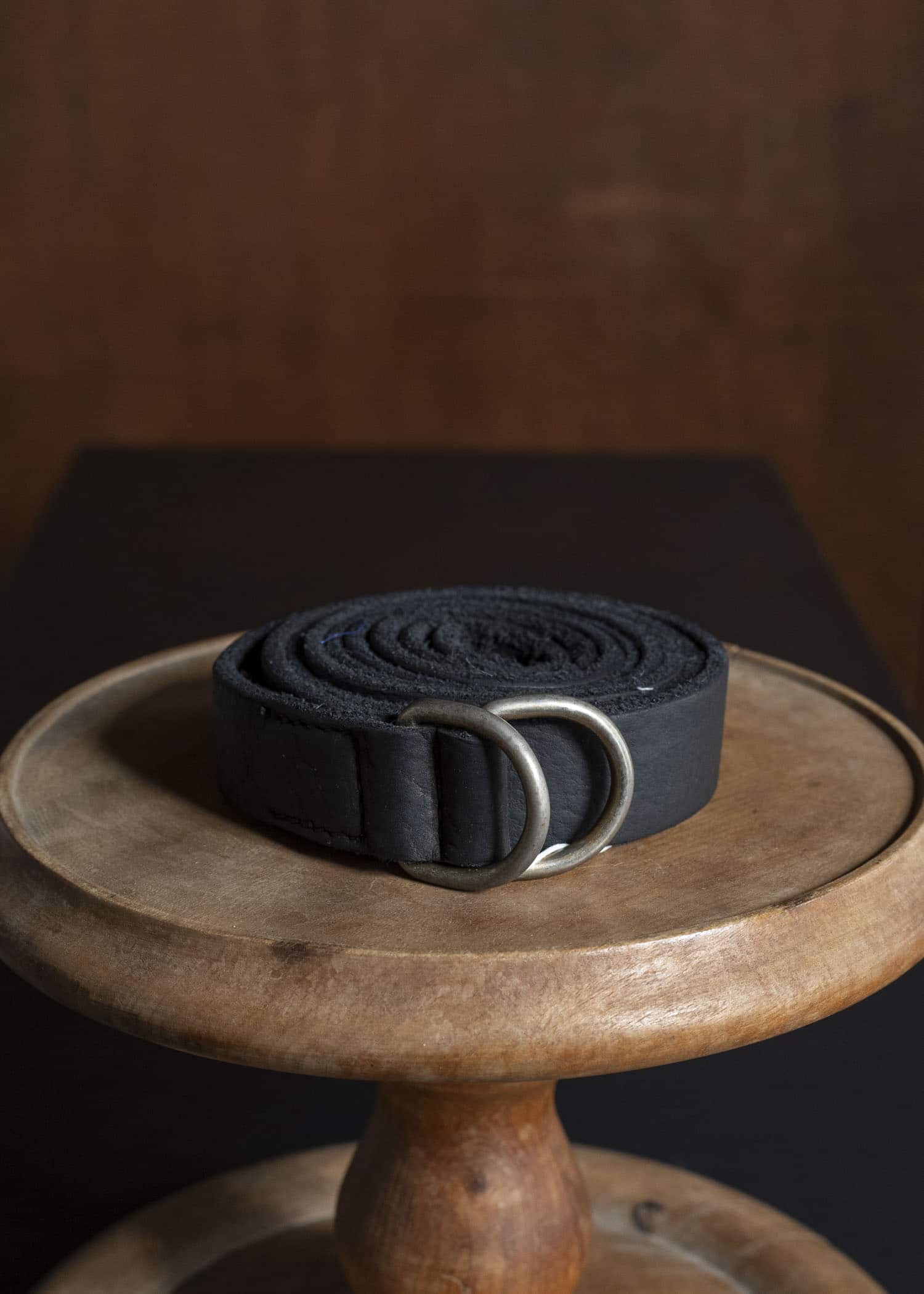 GUIDI BLT UNISEX LEATHER BELT BLKT