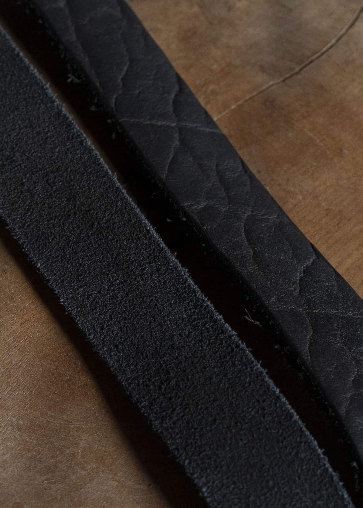 GUIDI BLT UNISEX LEATHER BELT BLKT