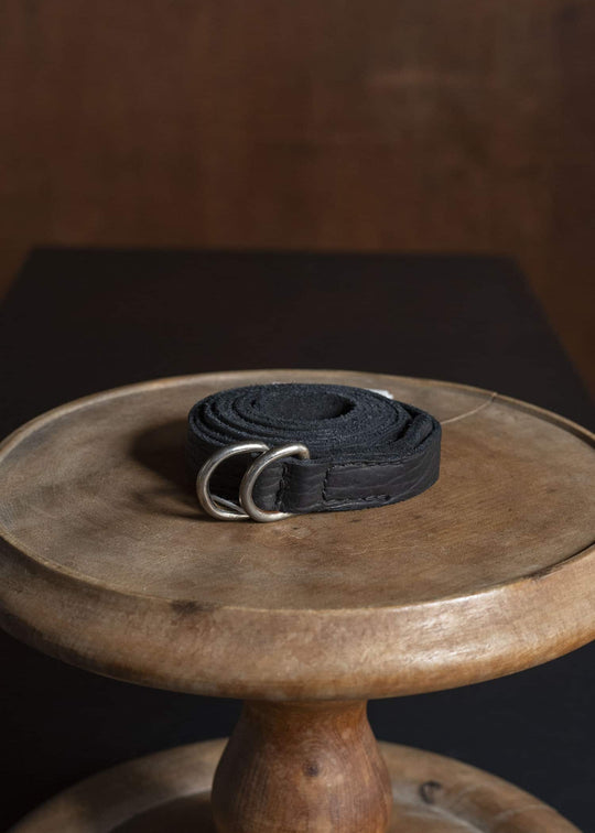 GUIDI BLT0 LEATHER BELT BLKT