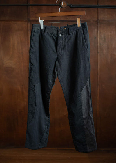 JMRibot Patch work slim pants