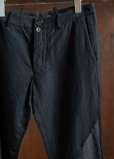 JMRibot Patch work slim pants