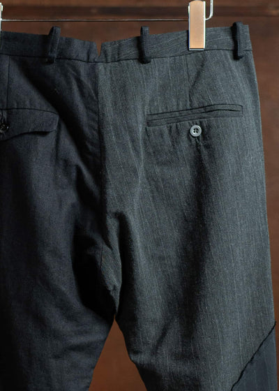 JMRibot Patch work slim pants