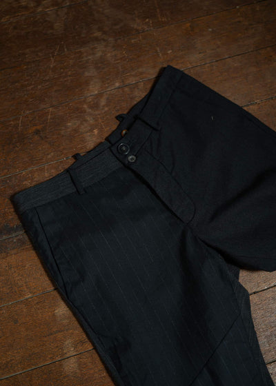 JMRibot Patch work slim pants