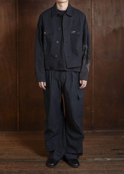 Professor.E 0222 / REAPIRED CYCLIST JKT DARK NAVY 26SS-FM-JKT-01