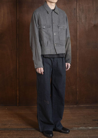 0222 / FIREMAN PT DARK NAVY 26SS-FM-TRL-02