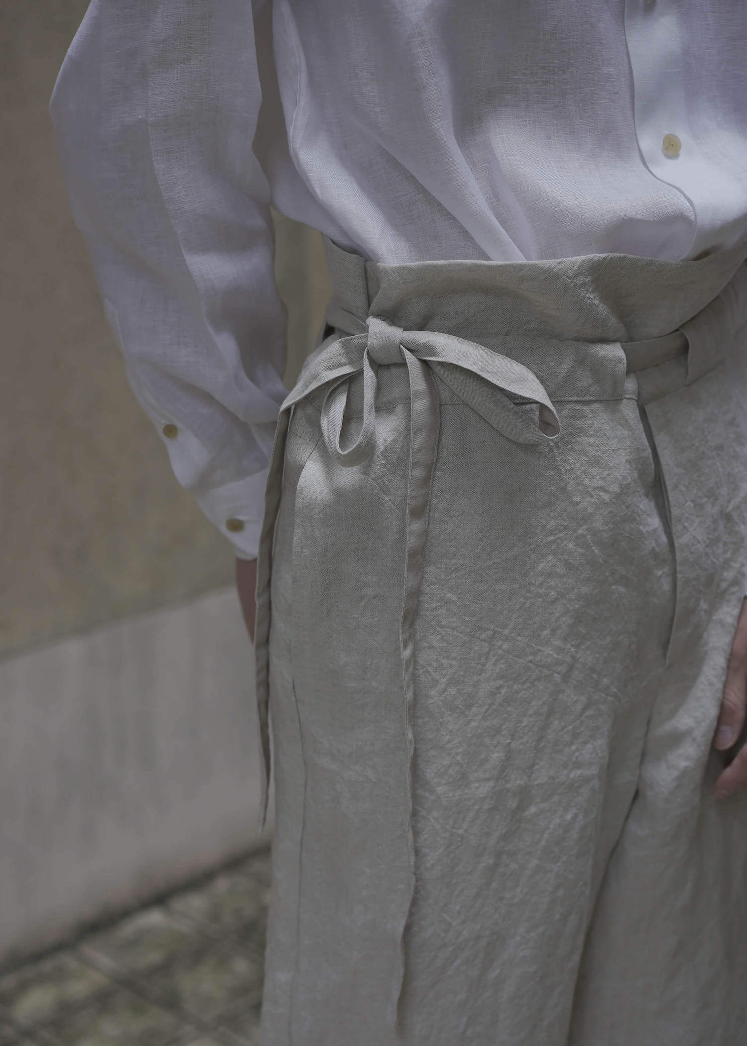 ZIIIN ""KANON"" STRAIGHT PANT / KINARI