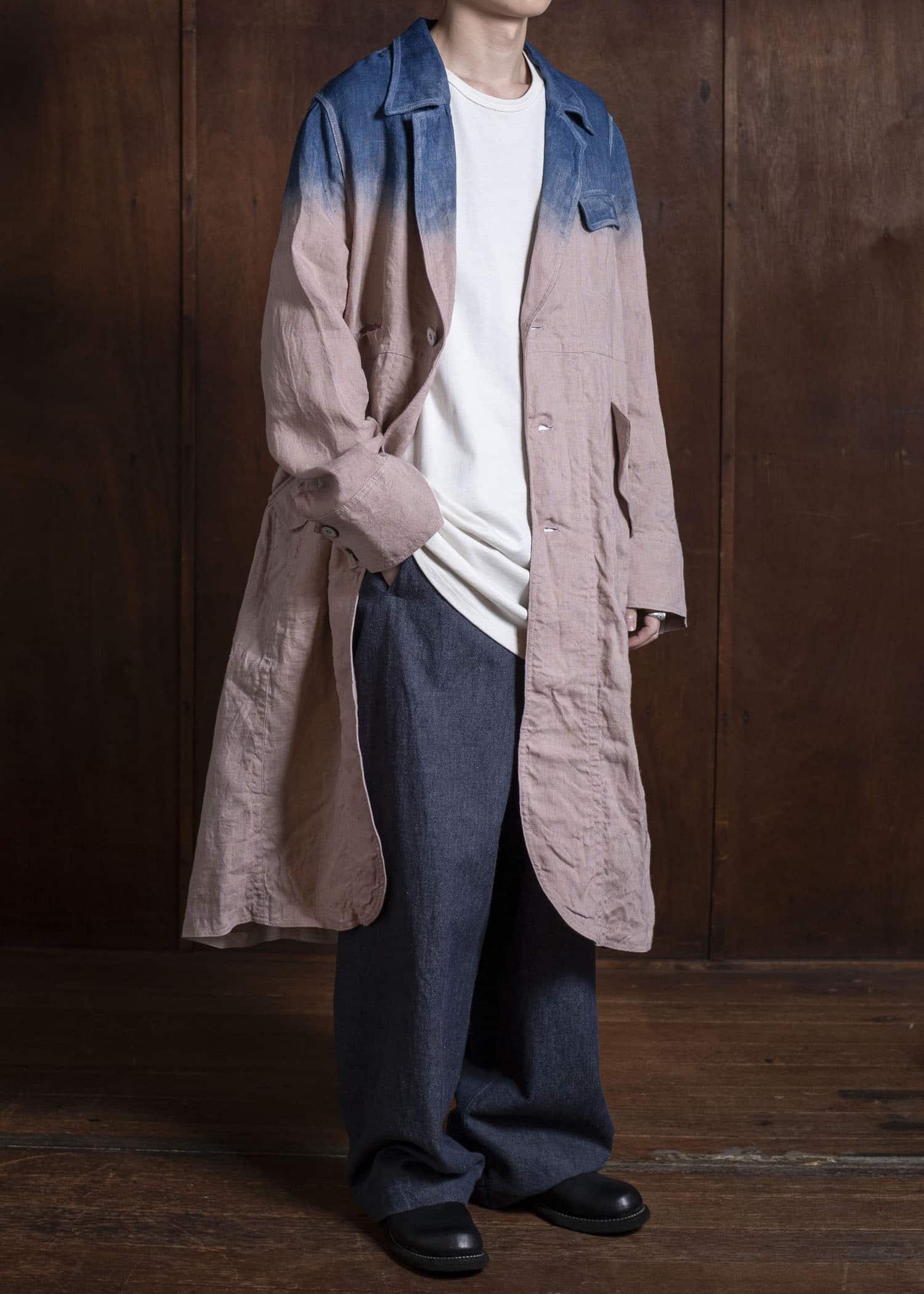 HEōS HHAA-CT001 Engineer Coat Pink