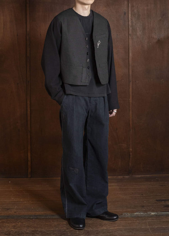 Professor.E 0222 / FARMER JKT BLACK 26SS-FM-JKT-02