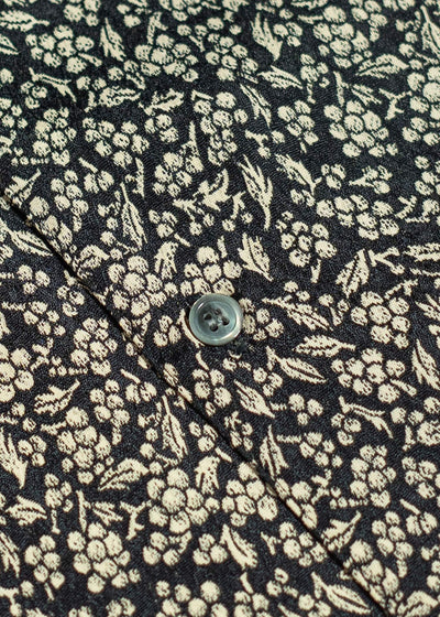 Jean Paul GAULTIER HOMME Grape jacquard loose fit shirt