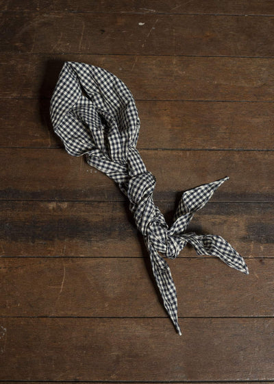 unkruid three points wool silk check