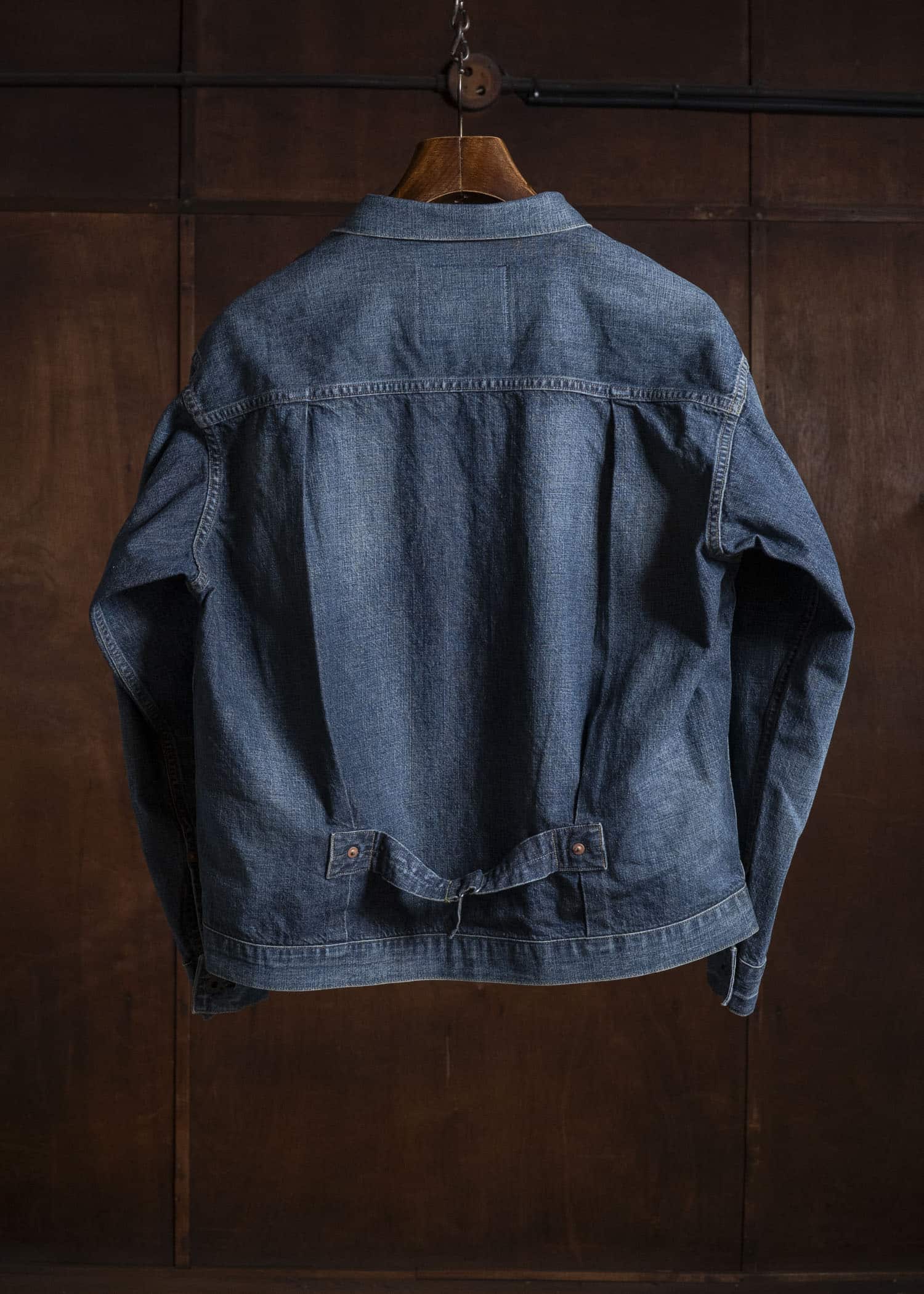 Taiga Takahashi Lot.720-Damaged Indigo Damaged Denim Jacket C.1930’S Damaged Indigo