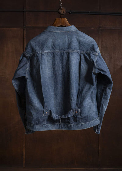 Taiga Takahashi Lot.720-Damaged Indigo Damaged Denim Jacket C.1930’S Damaged Indigo