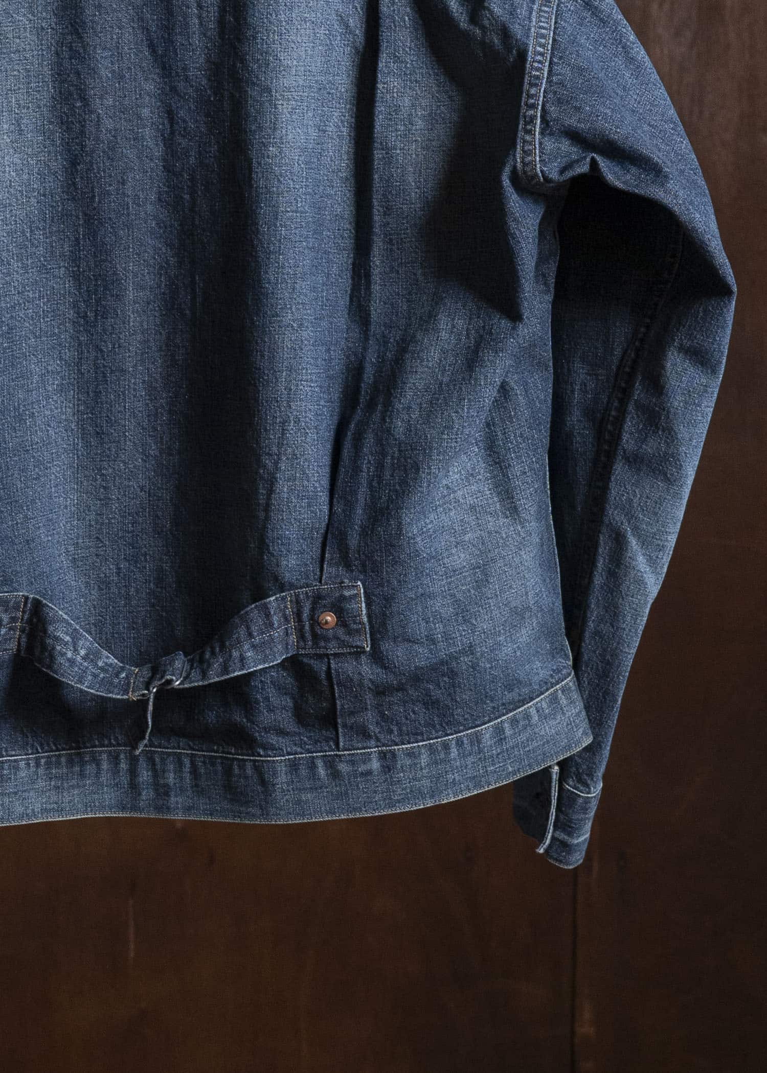 Taiga Takahashi Lot.720-Damaged Indigo Damaged Denim Jacket C.1930’S Damaged Indigo