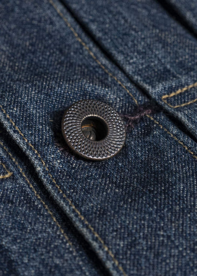 Taiga Takahashi Lot.720-Damaged Indigo Damaged Denim Jacket C.1930’S Damaged Indigo