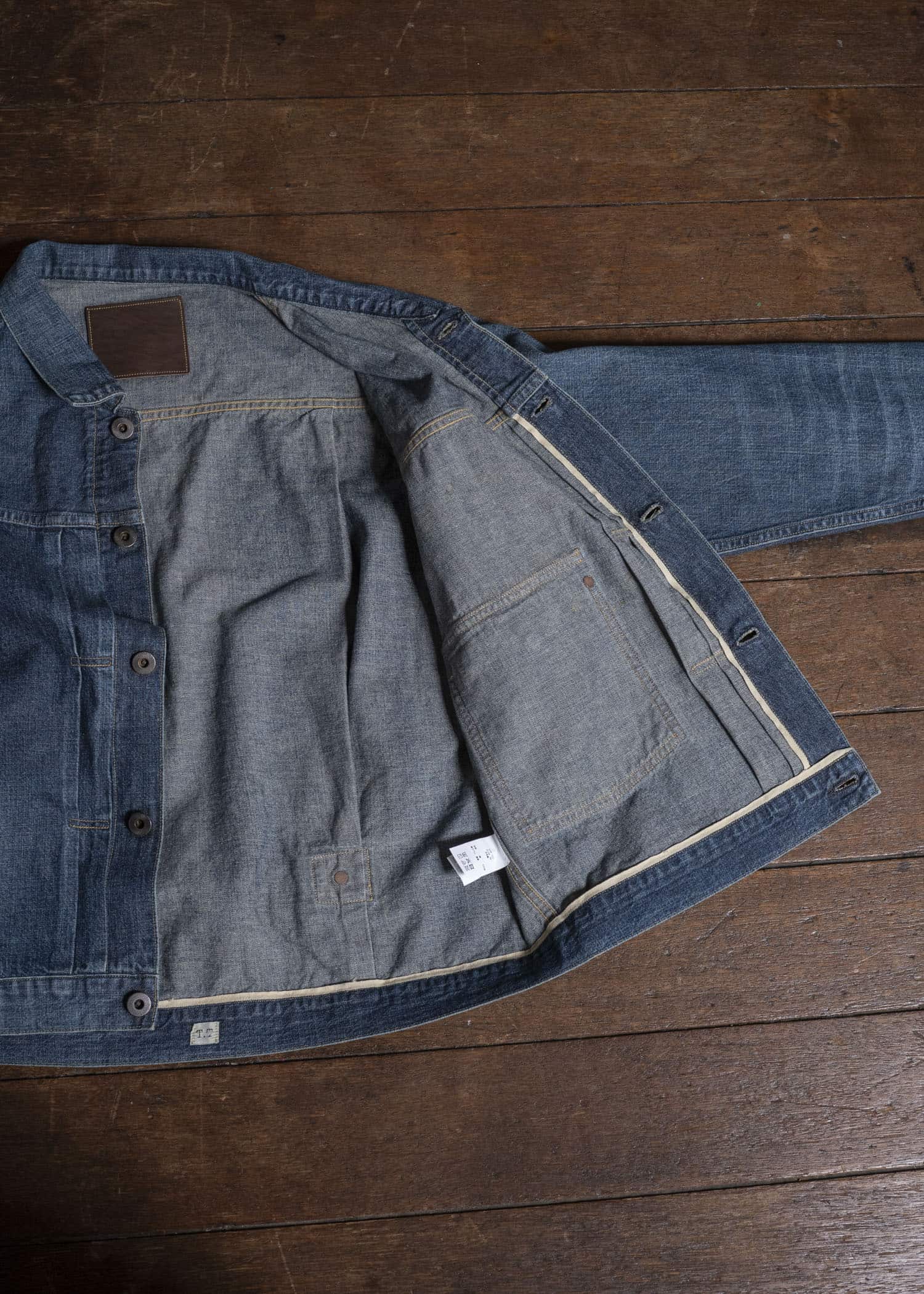 Taiga Takahashi Lot.720-Damaged Indigo Damaged Denim Jacket C.1930’S Damaged Indigo