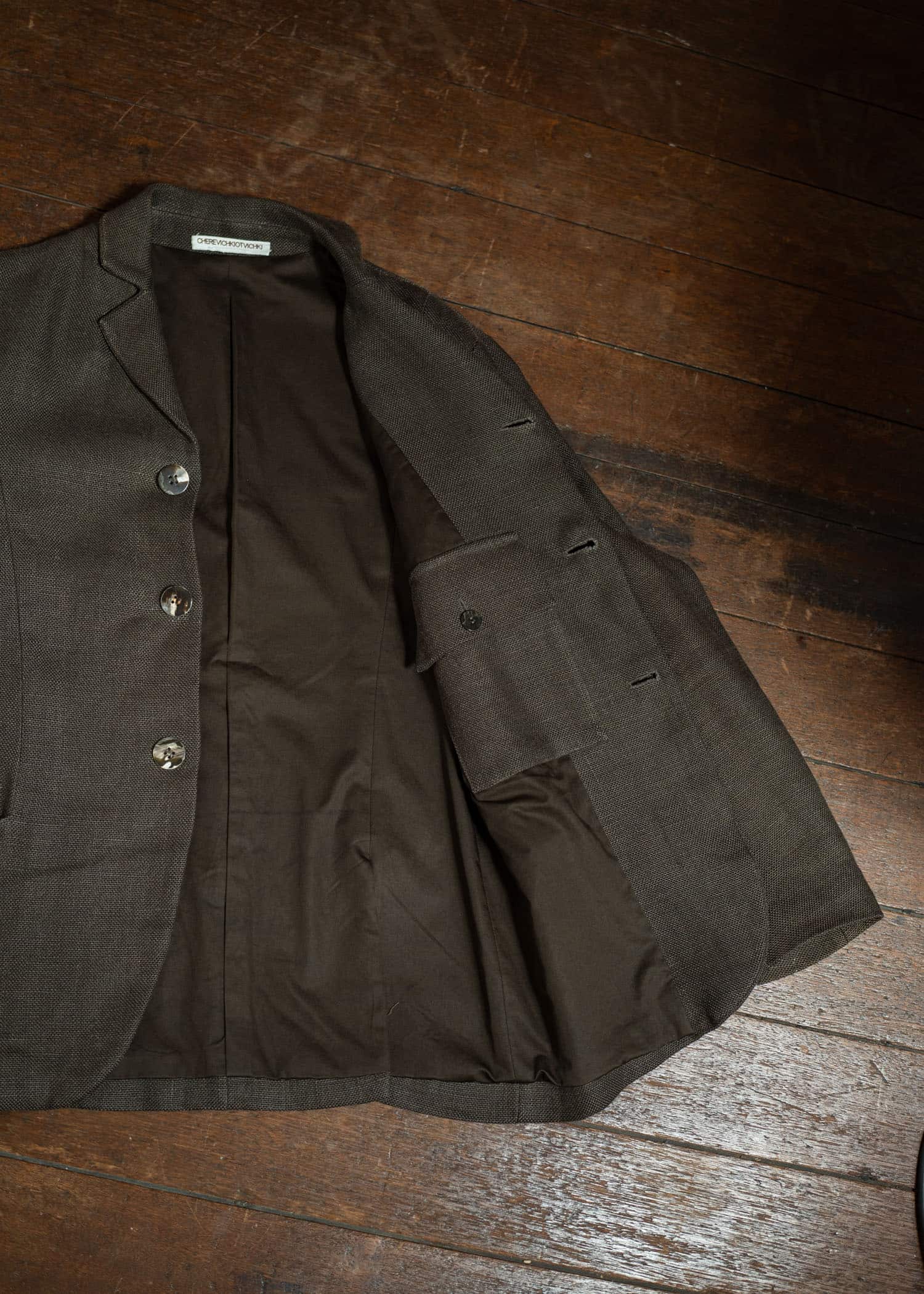 cherevichkiotvichki Linen Classic Jacket