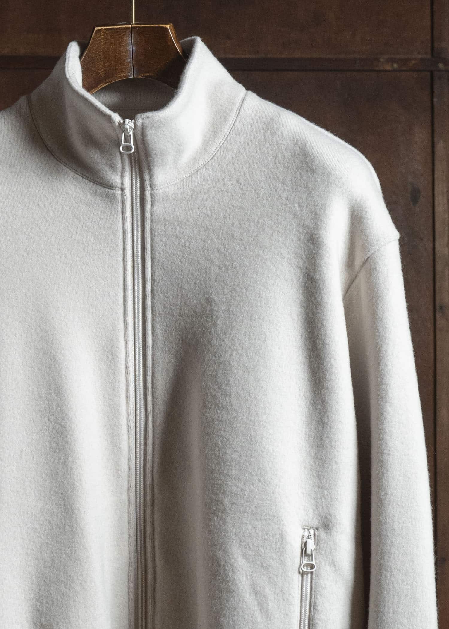 YOKO SAKAMOTO Track Jacket YS-25AW-77 ECRU